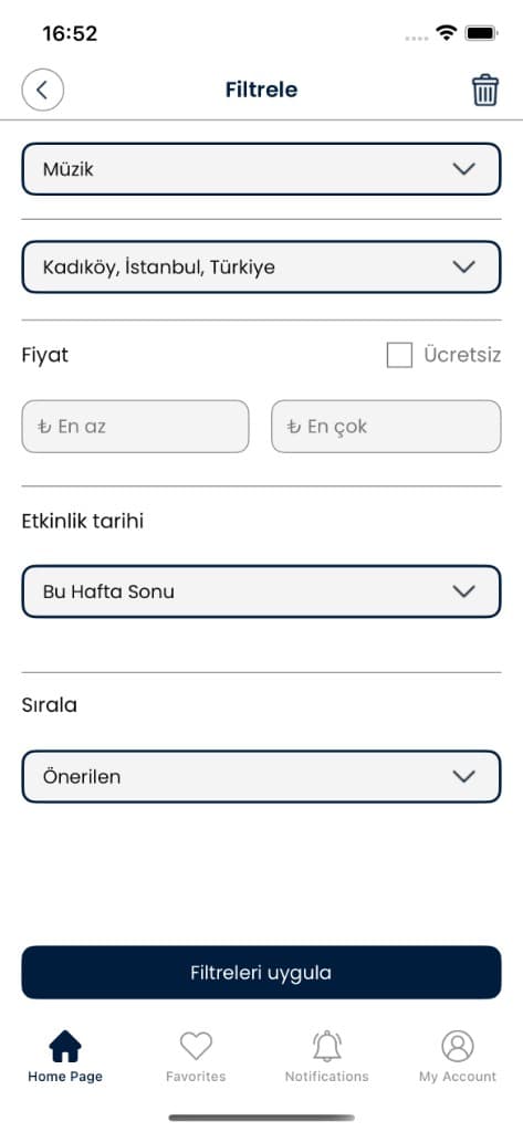 Filtreler